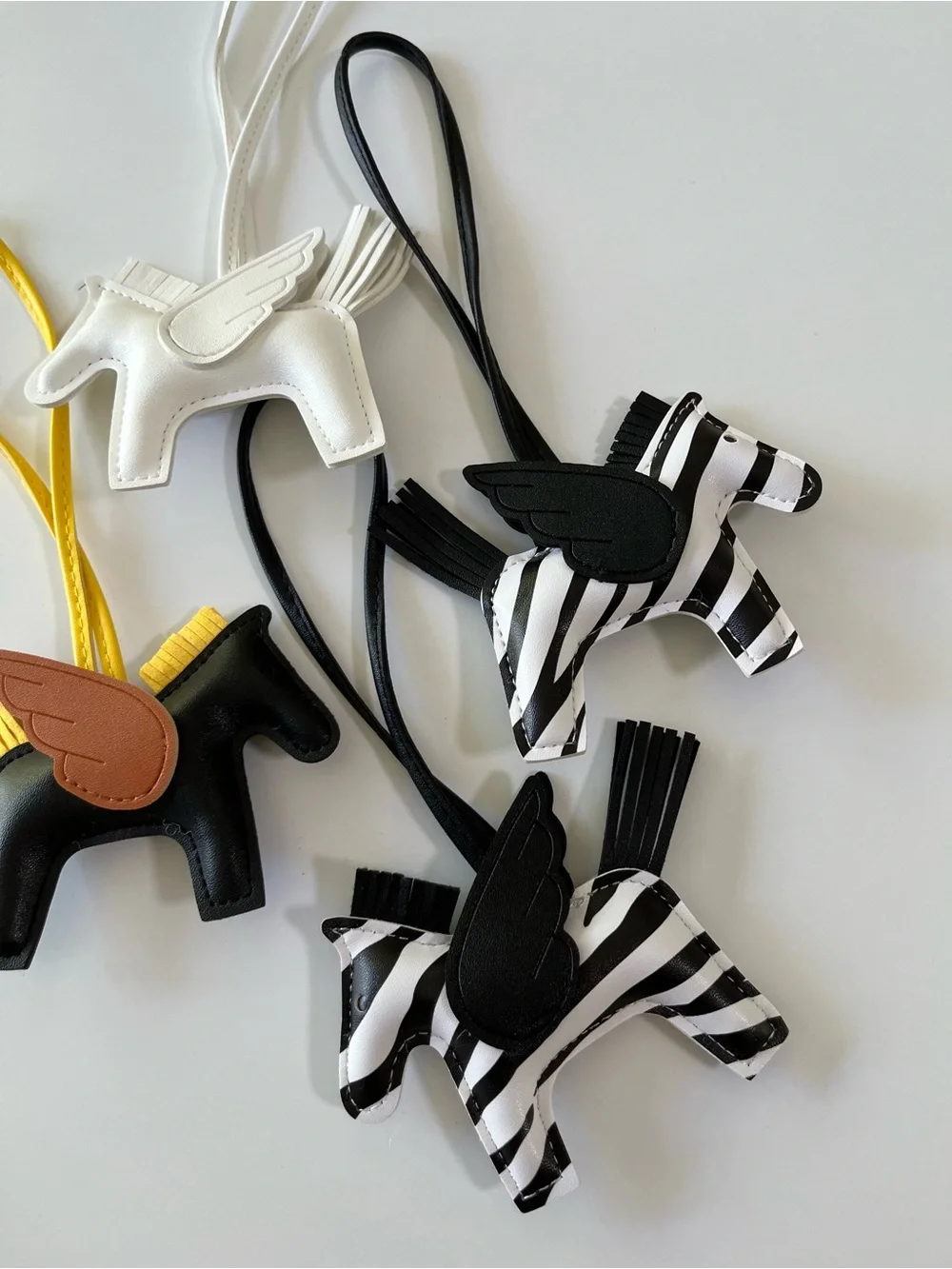 Zebra and assorted Pony Charm Necklace - NWOT